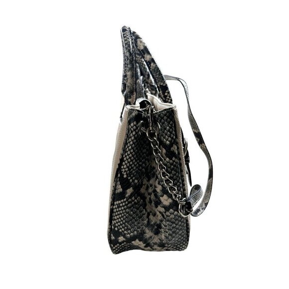 Dana Buchman Purse Snake Animal Print Trim Faux Leather - Picture 4 of 16